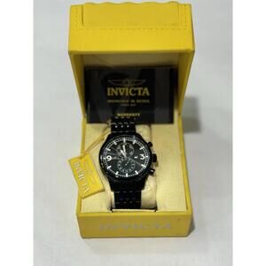 Invicta Specialty 0383 48mm Black Stainless Steel Men's Wristwatch